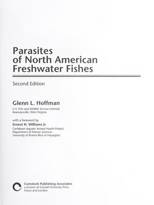 cover image of Parasites of North American Freshwater Fishes